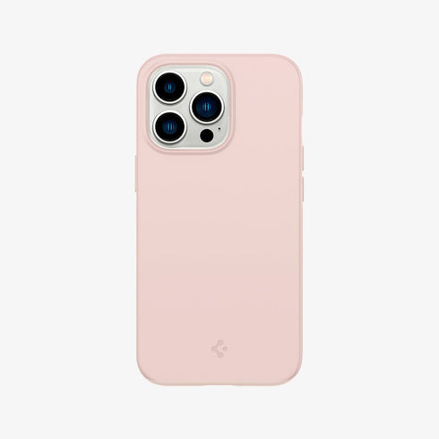 ACS03674 - iPhone 13 Pro Max Case Thin Fit in black showing the back